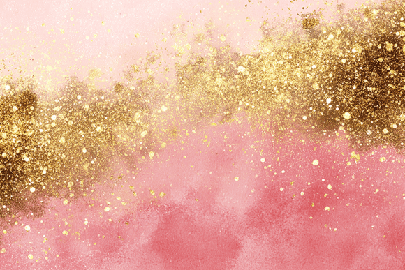 Download Pink Gold Glitter Watercolor Texture - Gold glitter Collection