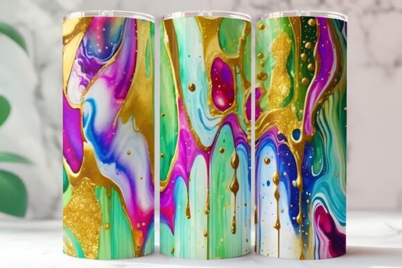 Download Abstract Gold Glitter Marble Tumbler - Gold glitter Collection