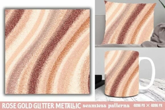 Download Rose Gold Glitter Metallic Pattern - Gold glitter Collection