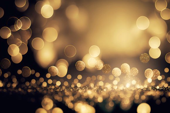 Download Gold Glitter Bokeh Background - Gold glitter Collection