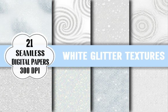 Download White Glitter Textures Pattern - Glitter texture Collection