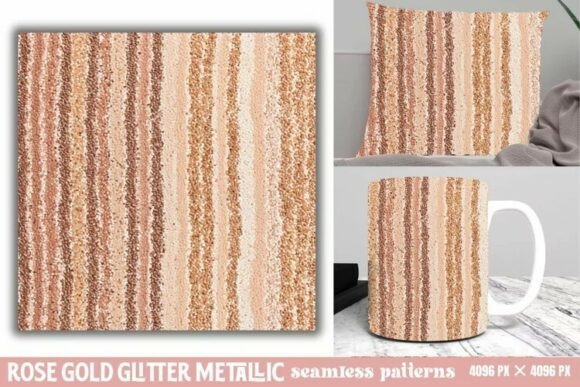 Download Rose Gold Glitter Metallic Pattern - Gold glitter Collection